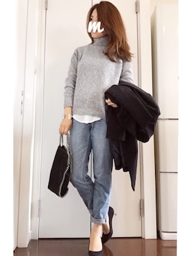 mayさん（レディース・158cm）の冬コーディネート