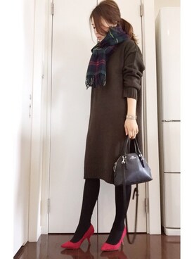 mayさん（レディース・158cm）の冬コーディネート