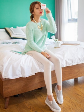 「アイテム（その他シューズ）」を使った、chuuさん（レディース・164cm）の冬コーディネート