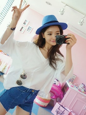 「daily look」｜chuuさん（レディース・164cm）の夏コーディネート