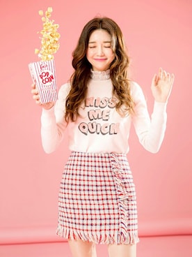 「chuu（チュー）のアイテム」を使った、chuuさん（レディース・164cm）の冬コーディネート