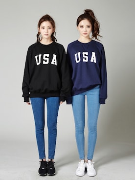 「ウォッシュデニム」｜chuuさん（レディース・164cm）の冬コーディネート