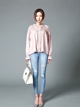 「甘辛mix」｜chuuさん（レディース・164cm）の冬コーディネート