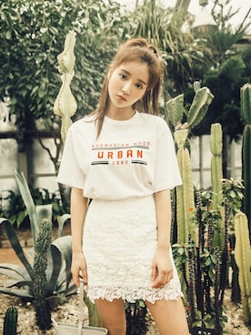 「chuu（チュー）のアイテム」を使った、chuuさん（レディース・164cm）の冬コーディネート