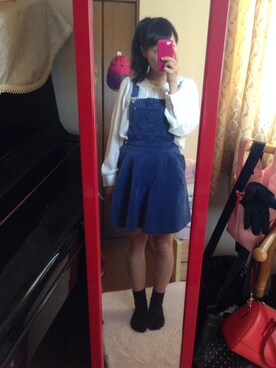 「ARROW（アロー）のアイテム（ワンピース/ドレス）」を使った、shhorさん（レディース・153cm）の秋コーディネート