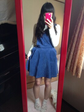 「ARROW（アロー）のアイテム（ワンピース/ドレス）」を使った、shhorさん（レディース・153cm）の春コーディネート