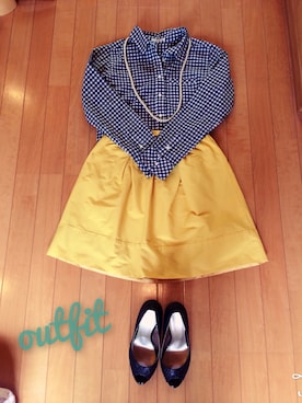 aketidaさん（レディース・156cm）の夏コーディネート