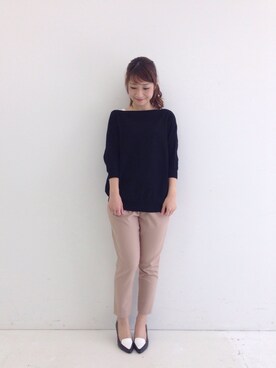 「nusy（ヌージー）のアイテム」を使った、ｉｙｕさん（レディース・157cm）の春コーディネート