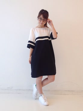 「アイテム（ワンピース/ドレス）」を使った、ｉｙｕさん（レディース・157cm）の春コーディネート