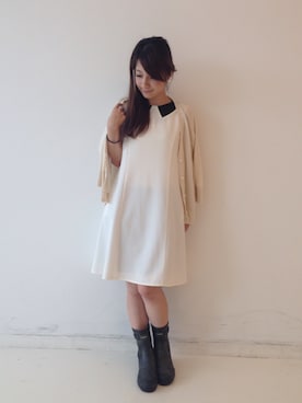 「haco!（ハコ）のアイテム」を使った、ｉｙｕさん（レディース・157cm）の夏コーディネート