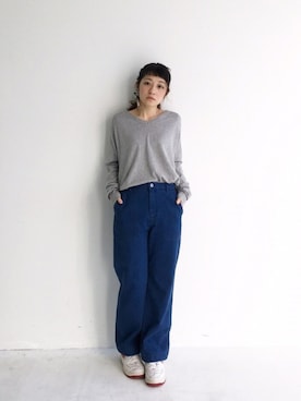 「haco!（ハコ）のアイテム」を使った、ｉｙｕさん（レディース・157cm）の冬コーディネート