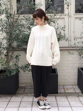 「オトナカジュアル」｜ｉｙｕさん（レディース・157cm）の秋コーディネート