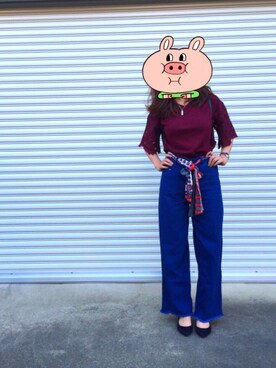 きむさん（レディース・158cm）の秋コーディネート