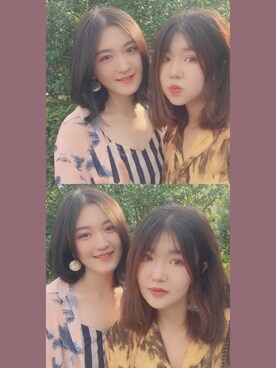 -加贝摩羯子w-さんのコーディネート