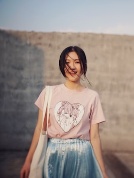 -加贝摩羯子w-さんのコーディネート