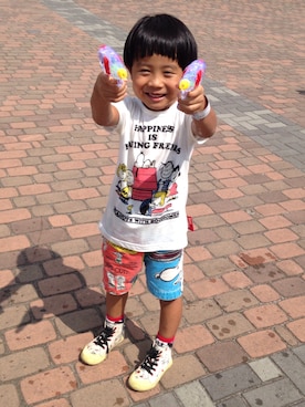 ゆゆさん（キッズ・120cm）の夏コーディネート