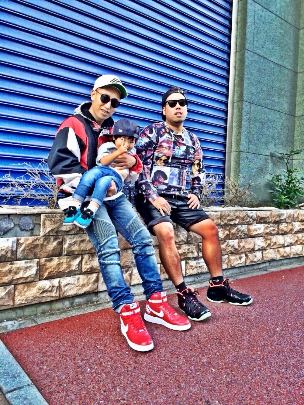 「aside_ae、supreme、NIKE、AIR FORCE 1」｜「ASIDEのÆ LOGO SNAPBACK CAP（キャップ、ホワイト系）」を使った、ISAMCLOSERさん（メンズ・175cm）の秋コーディネートの1枚目の写真