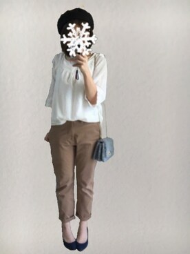 po.po☺︎さん(レディース・158cm)の秋コーディネート