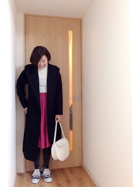 Yu_kiさん（レディース・154cm）の冬コーディネート