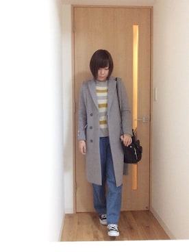 Yu_kiさん（レディース・154cm）の冬コーディネート