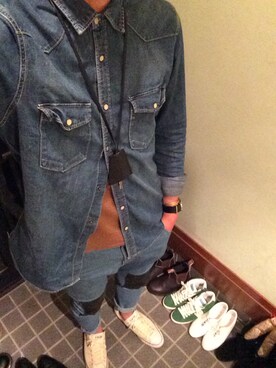 「H&Hのアイテム」を使った、2no38さん（メンズ・183cm）の春コーディネート