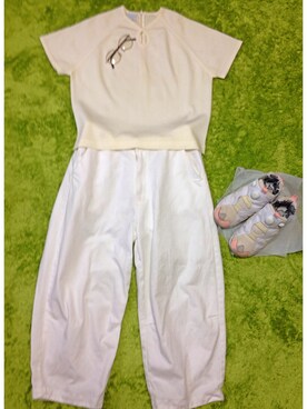 「KEY（キイ）のアイテム（トップス）」を使った、けんさん（レディース・160cm）の春コーディネート