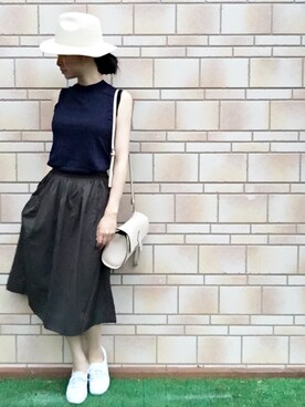 623.kさん（レディース・167cm）の夏コーディネート