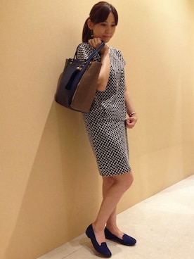 ikka SAPPOROHIRAOKA STAFFさん（レディース・160cm）の夏コーディネート