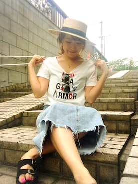 momomixさん（レディース・159cm）の春コーディネート