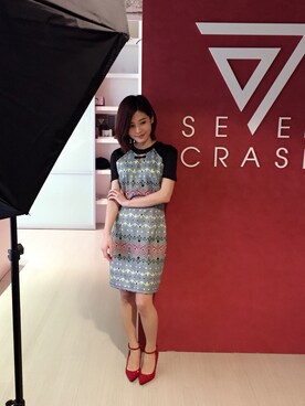 「ALDO（アルド）のアイテム」を使った、7crashさん（レディース・155cm）の春コーディネート