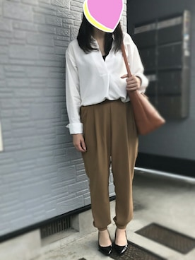 「安くお洒落に。」｜muuu♡さん（レディース・150cm）の秋コーディネート