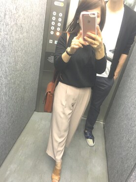 「BIANCA EPOCA（ビアンカエポカ）のアイテム」を使った、mico.aさん（レディース・148cm）の春コーディネート