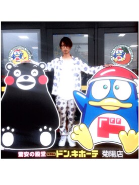 DJ OGANIKさん（メンズ・178cm）の夏コーディネート