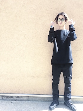 DJ OGANIKさん（メンズ・178cm）の秋コーディネート