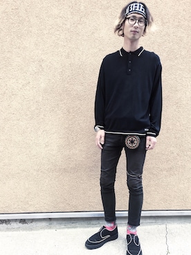 DJ OGANIKさん（メンズ・178cm）の秋コーディネート