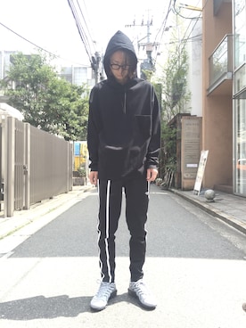 DJ OGANIKさん（メンズ・178cm）の春コーディネート