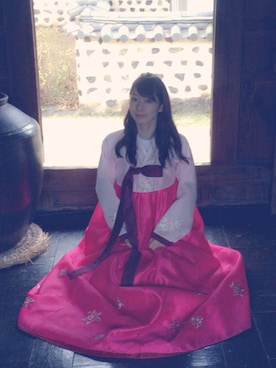「民族衣装」｜「アイテム（その他）」を使った、Yuriyaさん（レディース・160cm）の秋コーディネート