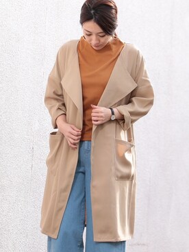 「Daniel Wellington」｜ERIさん（レディース・162cm）の冬コーディネート