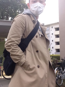 「pas de calais（パドカレ）のアイテム」を使った、kenchaさん（メンズ・170cm）の春コーディネート