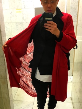 「pas de calais（パドカレ）のアイテム」を使った、kenchaさん（メンズ・170cm）の春コーディネート