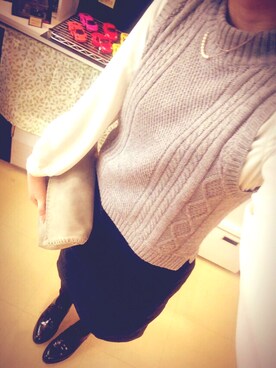 poshikoさん（レディース・154cm）の冬コーディネート