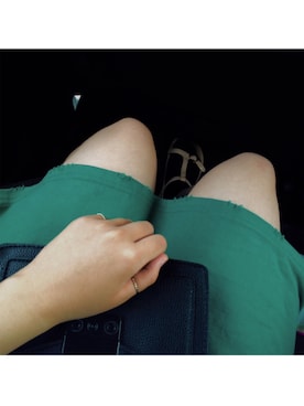「ohotoro」｜「アイテム（ワンピース/ドレス）」を使った、kana.さん（レディース・155cm）の夏コーディネート