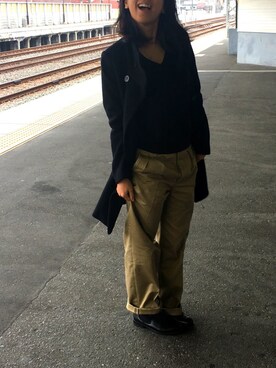 エダマメさん（レディース・160cm）の冬コーディネート