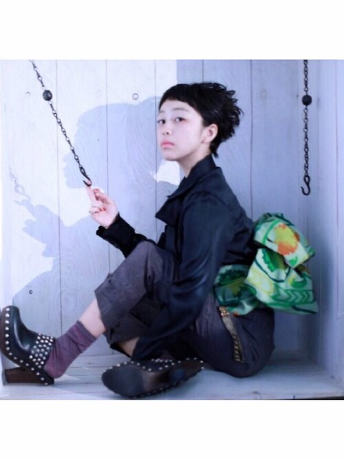 佐藤椿 Vintageの着物 浴衣を使ったコーディネート Wear