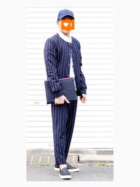 「ZARA MAN」｜「アイテム（ブルゾン）」を使った、勇仁 さん（メンズ・165cm）の春コーディネート