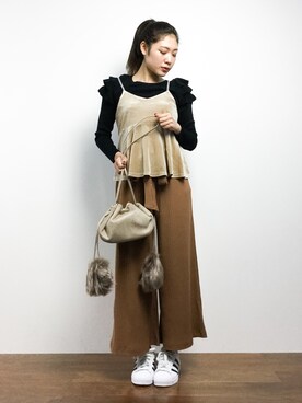 Ayaka.·˖*✩さん（レディース・160cm）の秋コーディネート