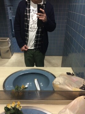 Kimura Tomoakiさん（メンズ・180cm）の冬コーディネート