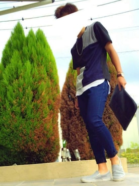 「アイテム（バッグ）」を使った、D ぽ ん。さん（メンズ・163cm・10代）の夏コーディネート