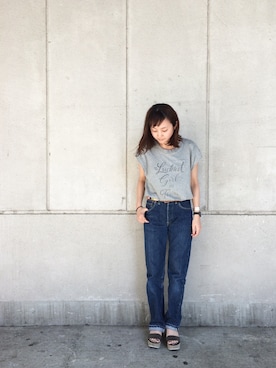「Sheta（シータ）のアイテム」を使った、MURATA_157cmさん（レディース・157cm）の春コーディネート