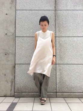 「Sheta（シータ）のアイテム」を使った、MURATA_157cmさん（レディース・157cm）の夏コーディネート